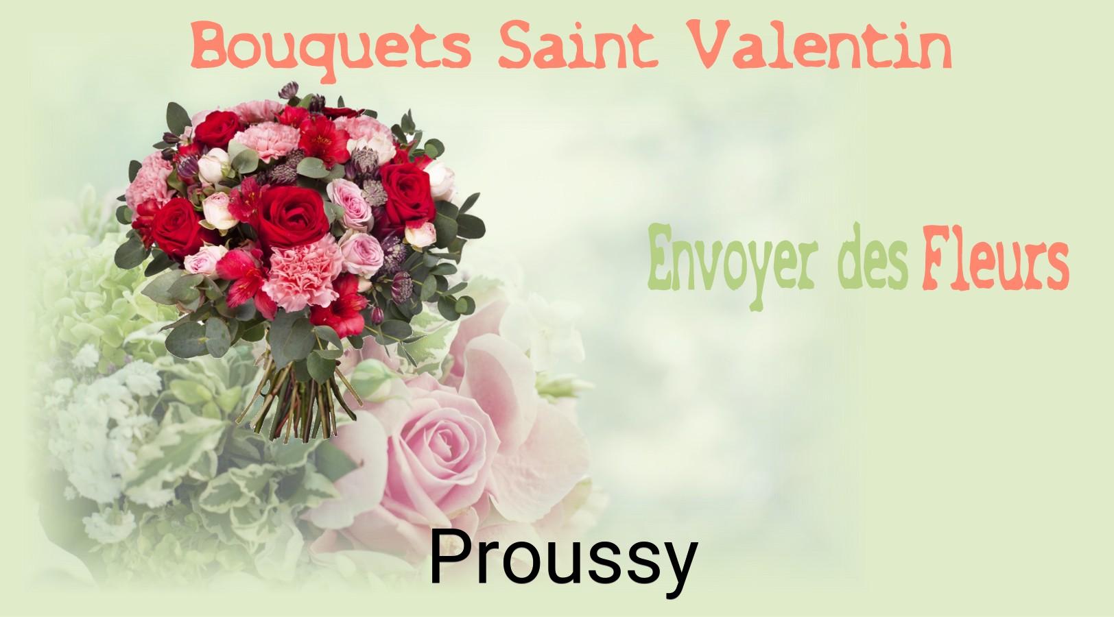 Roses de Saint-Valentin livrées à Proussy